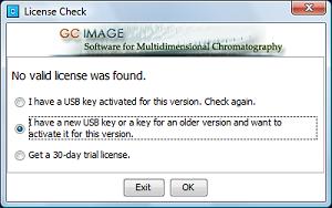 License Check Dialog